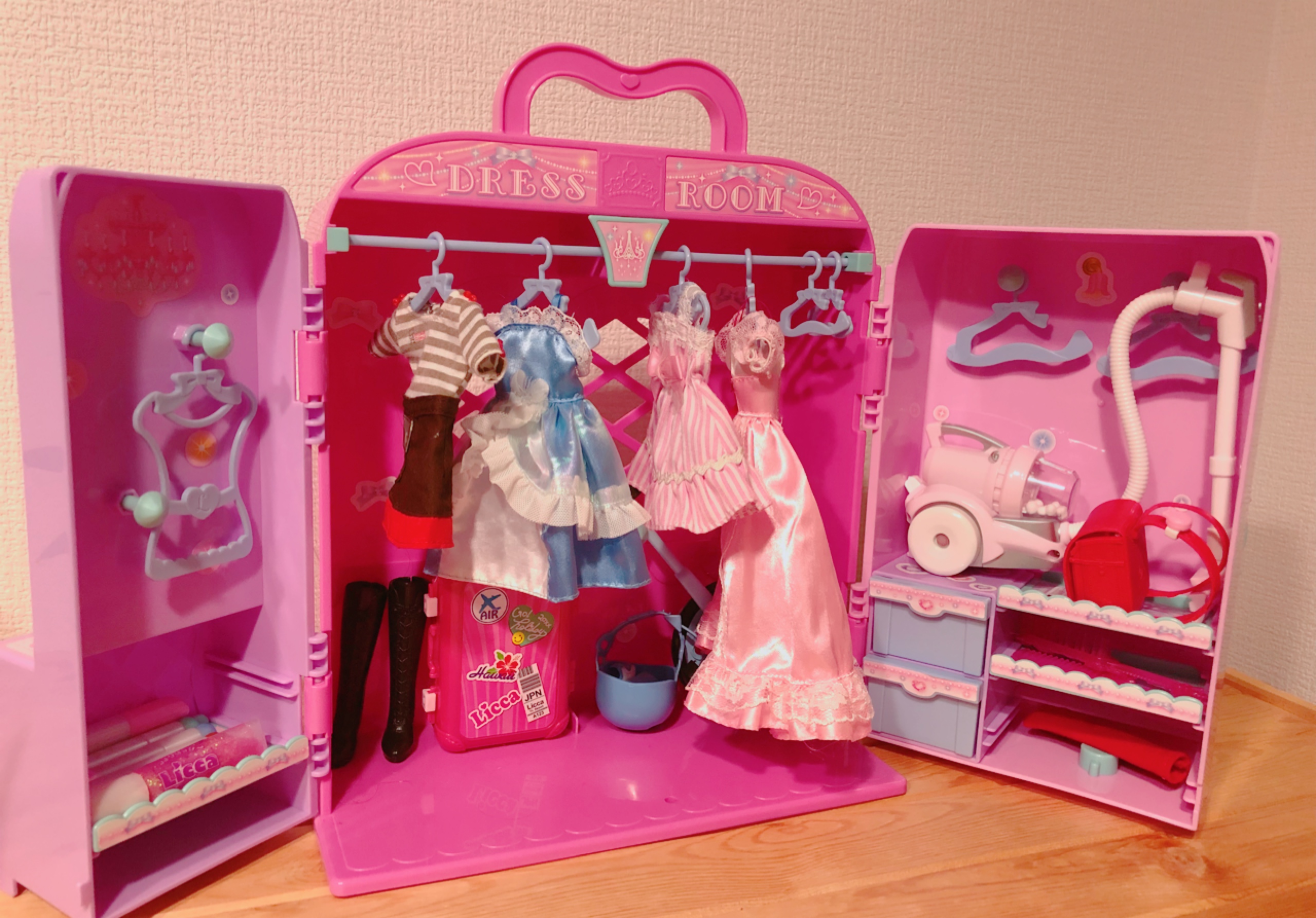 おもちゃ収納 リカちゃんの洋服や小物をスッキリ 遊びやすく収納したい Wonderful Life